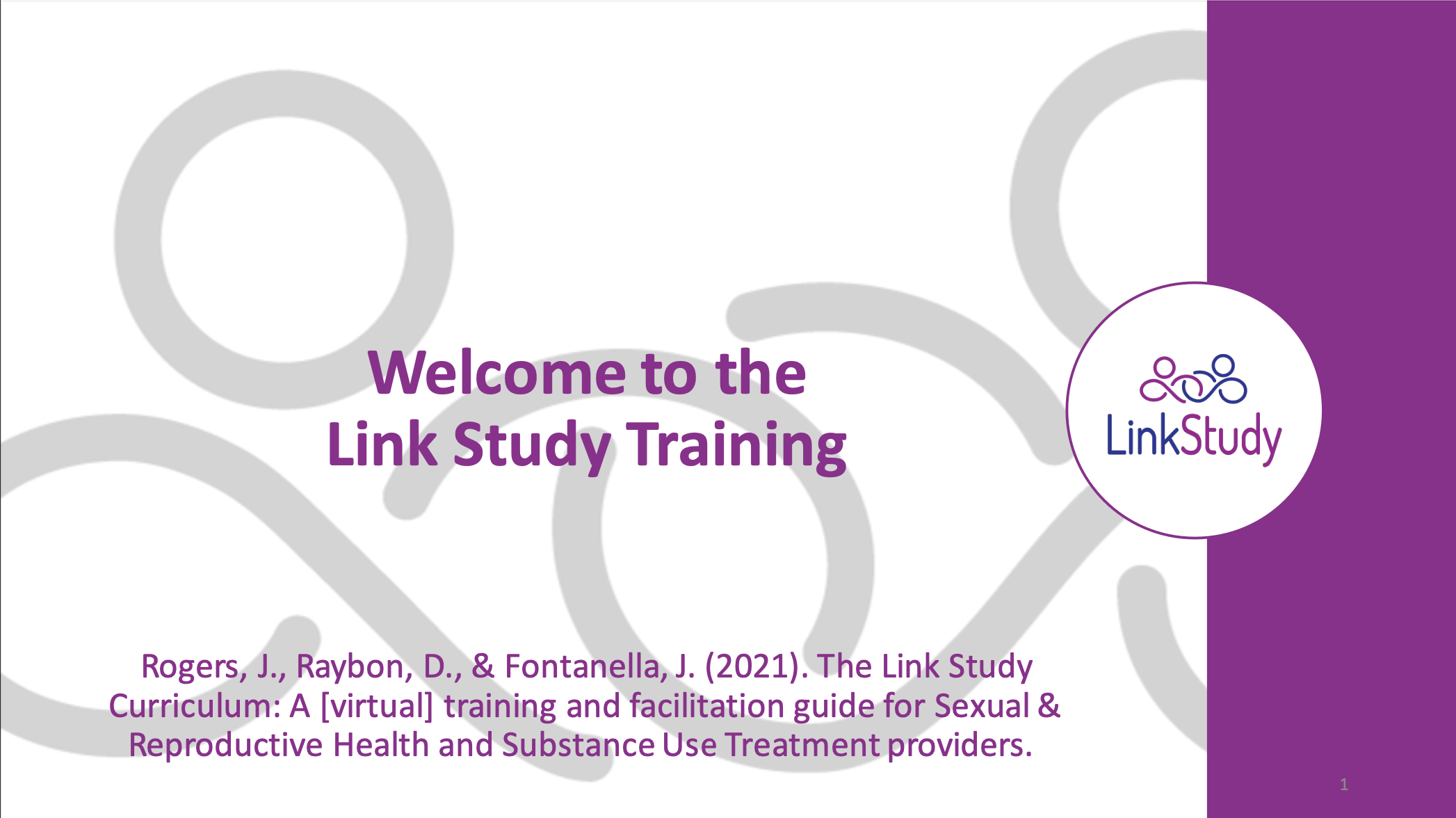 LinkStudy Curriculum Slides for Virtual Training Final Thumbnail